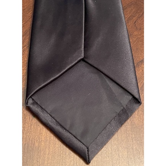 Arrow Black 100% Polyester Men’s Neck Tie Made In China - Picture 2 of 9